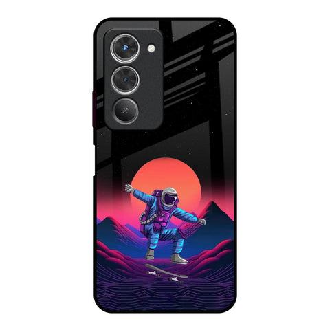 Retro Astronaut Redmi 15 5G Glass Back Cover Online
