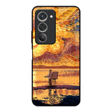 Sunset Vincent Redmi 15 5G Glass Back Cover Online