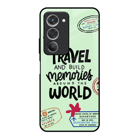 Travel Stamps Redmi 15 5G Glass Back Cover Online