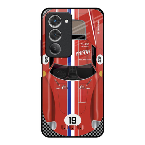 Racing Vintage Redmi 15 5G Glass Back Cover Online