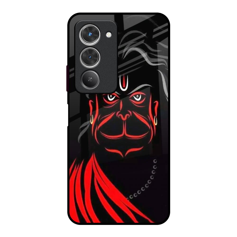 Lord Hanuman Redmi 15 5G Glass Back Cover Online
