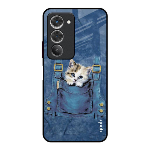 Kitty In Pocket Redmi 15 5G Glass Back Cover Online