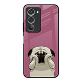 Funny Pug Face Redmi 15 5G Glass Back Cover Online