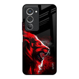 Red Angry Lion Redmi 15 5G Glass Back Cover Online