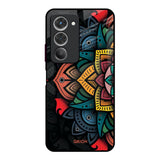 Retro Gorgeous Flower Redmi 15 5G Glass Back Cover Online