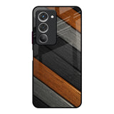 Tri Color Wood Redmi 15 5G Glass Back Cover Online