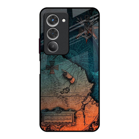 Geographical Map Redmi 15 5G Glass Back Cover Online