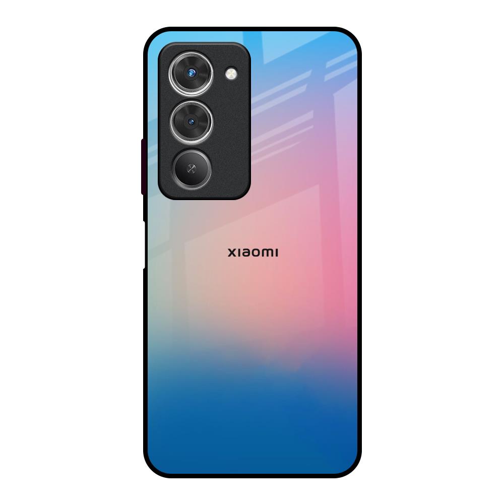 Blue & Pink Ombre Redmi 15 5G Glass Back Cover Online