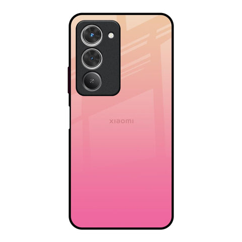 Pastel Pink Gradient Redmi 15 5G Glass Back Cover Online