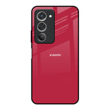 Solo Maroon Redmi 15 5G Glass Back Cover Online