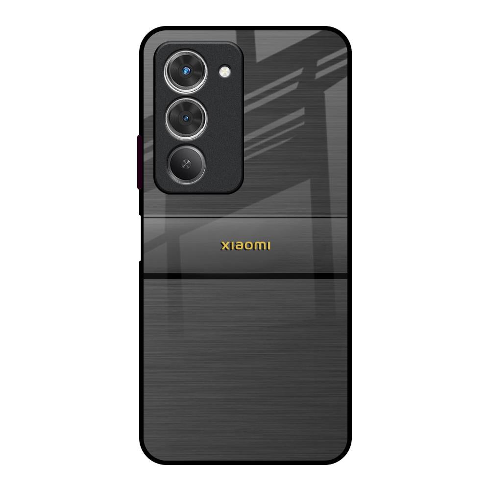 Grey Metallic Glass Redmi 15 5G Glass Back Cover Online