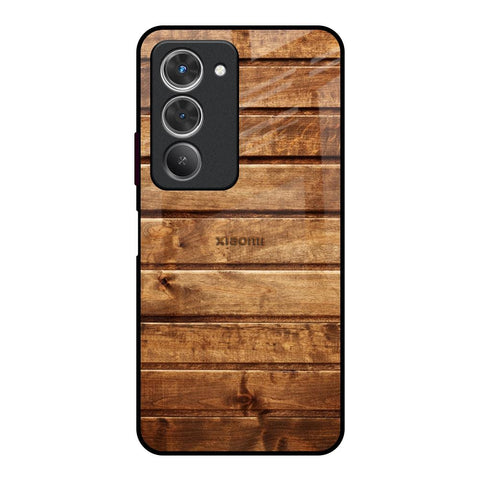 Wooden Planks Redmi 15 5G Glass Back Cover Online