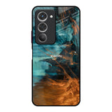 Golden Splash Redmi 15 5G Glass Back Cover Online