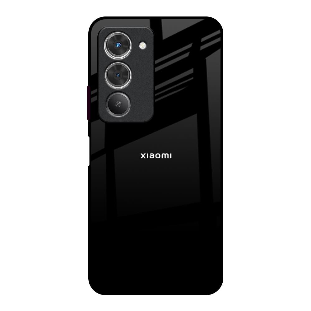 Jet Black Redmi 15 5G Glass Back Cover Online