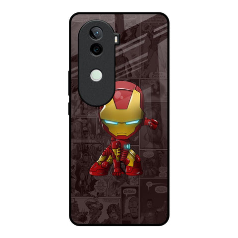 Angry Baby Super Hero Vivo V40e 5G Glass Back Cover Online