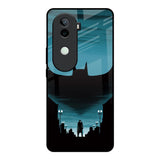 Cyan Bat Vivo V40e 5G Glass Back Cover Online