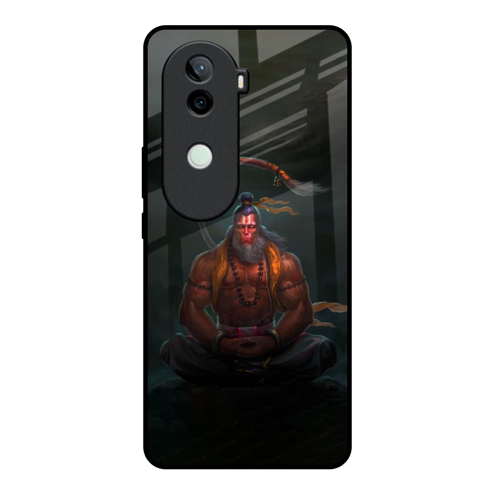 Lord Hanuman Animated Vivo V40e 5G Glass Back Cover Online