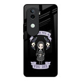 Touch Me & You Die Vivo V40e 5G Glass Back Cover Online