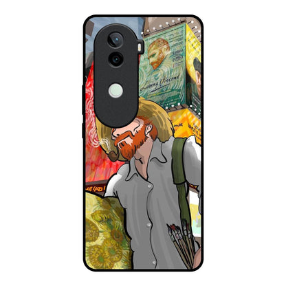Loving Vincent Vivo V40e 5G Glass Back Cover Online