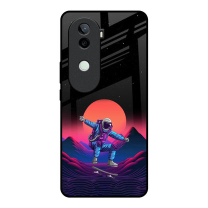 Retro Astronaut Vivo V40e 5G Glass Back Cover Online