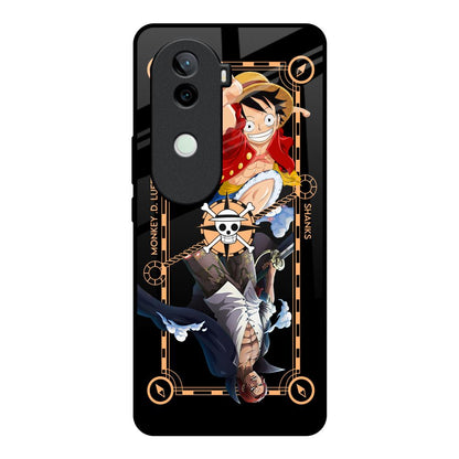 Shanks & Luffy Vivo V40e 5G Glass Back Cover Online
