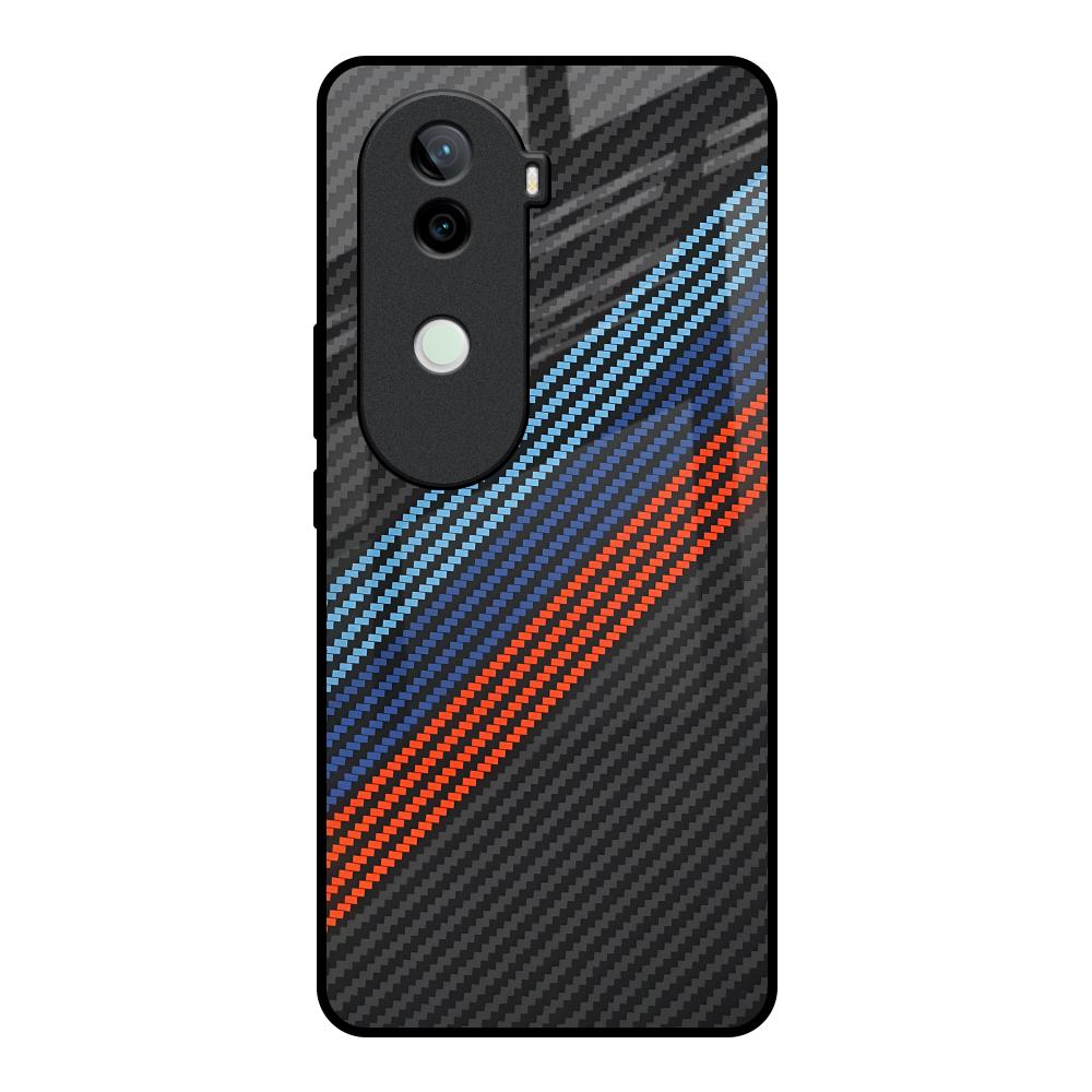 Carbon Inspired Vivo V40e 5G Glass Back Cover Online