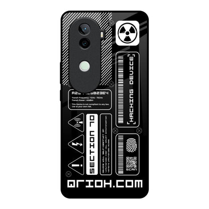 Futuristic Art Vivo V40e 5G Glass Back Cover Online