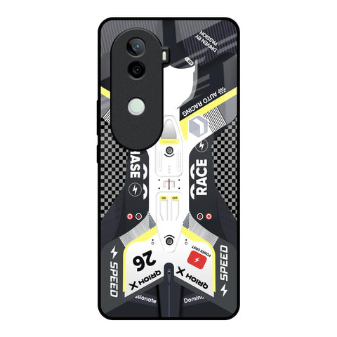 Car Enthusiast Vivo V40e 5G Glass Back Cover Online