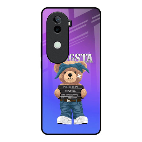 Gangsta Bear Vivo V40e 5G Glass Back Cover Online