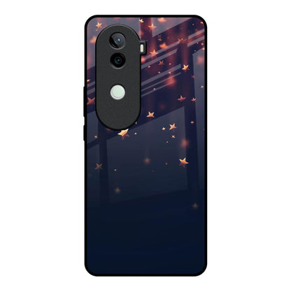 Falling Stars Vivo V40e 5G Glass Back Cover Online