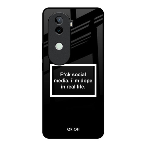 Dope In Life Vivo V40e 5G Glass Back Cover Online