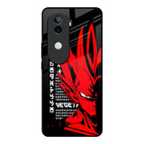 Red Vegeta Vivo V40e 5G Glass Back Cover Online