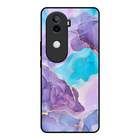 Alcohol ink Marble Vivo V40e 5G Glass Back Cover Online