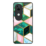 Seamless Green Marble Vivo V40e 5G Glass Back Cover Online