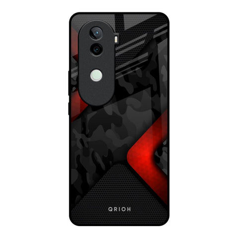 Modern Camo Abstract Vivo V40e 5G Glass Back Cover Online