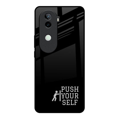 Push Your Self Vivo V40e 5G Glass Back Cover Online