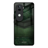 Green Leather Vivo V40e 5G Glass Back Cover Online