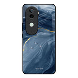 Deep Ocean Marble Vivo V40e 5G Glass Back Cover Online