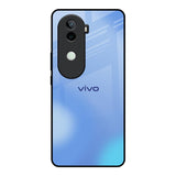 Vibrant Blue Texture Vivo V40e 5G Glass Back Cover Online