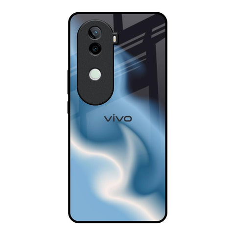 Blue Waves Vivo V40e 5G Glass Back Cover Online