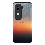 Aesthetic Orange Vivo V40e 5G Glass Back Cover Online