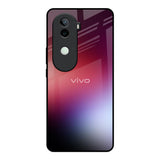 Gaussian Red Vivo V40e 5G Glass Back Cover Online