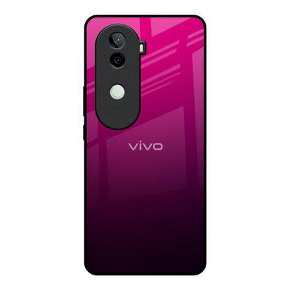 Purple Ombre Pattern Vivo V40e 5G Glass Back Cover Online