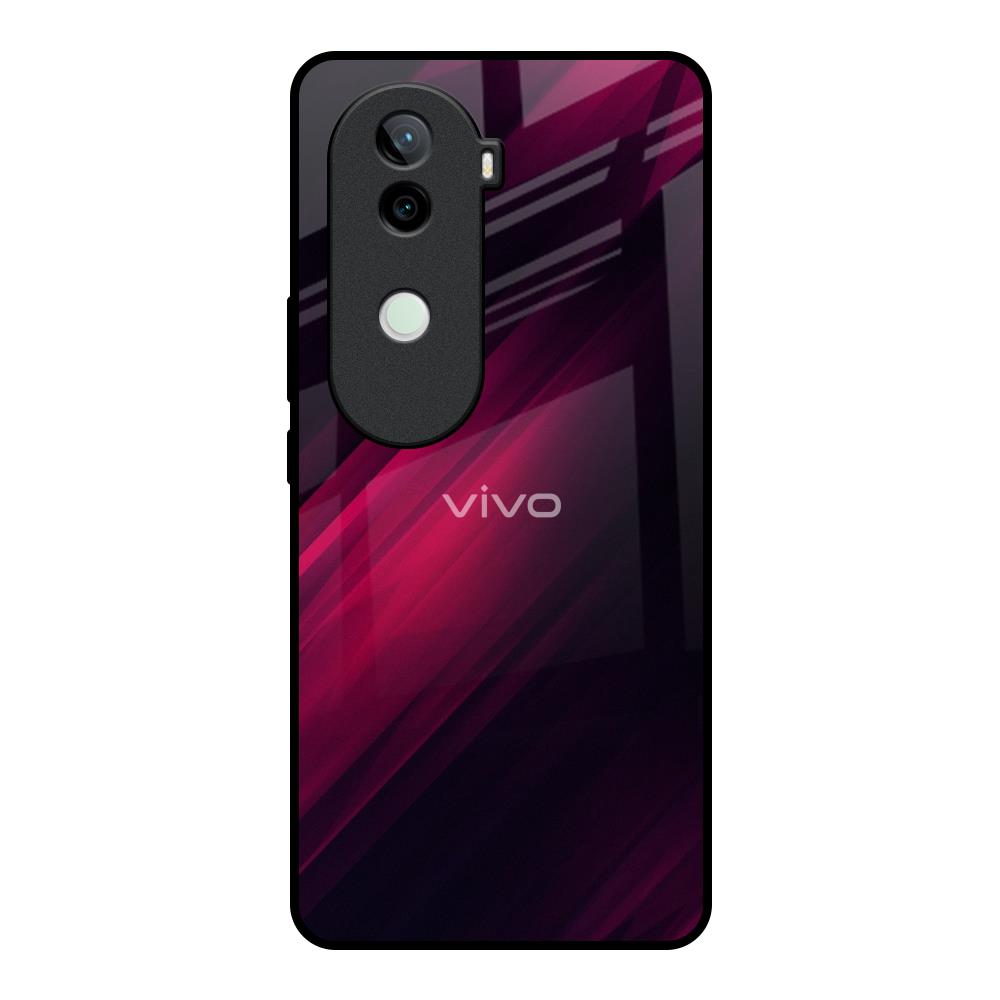 Razor Black Vivo V40e 5G Glass Back Cover Online