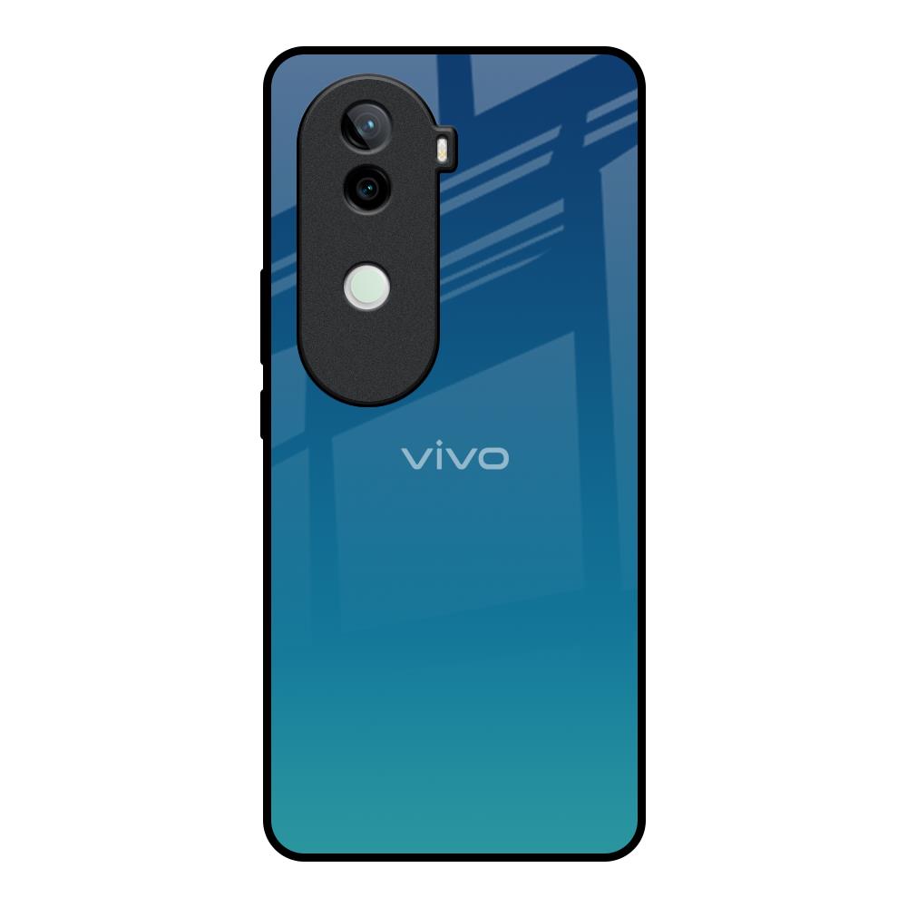 Celestial Blue Vivo V40e 5G Glass Back Cover Online