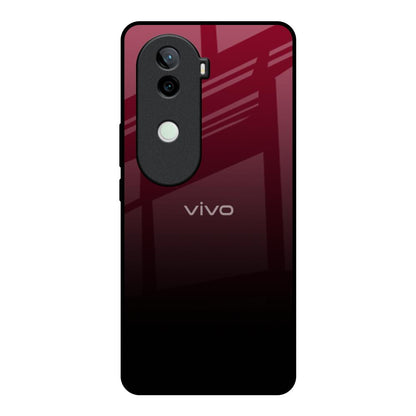 Wine Red Vivo V40e 5G Glass Back Cover Online