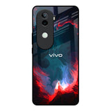 Brush Art Vivo V40e 5G Glass Back Cover Online