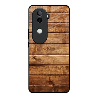 Wooden Planks Vivo V40e 5G Glass Back Cover Online