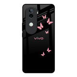 Fly Butterfly Vivo V40e 5G Glass Back Cover Online