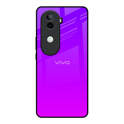 Purple Pink Vivo V40e 5G Glass Back Cover Online